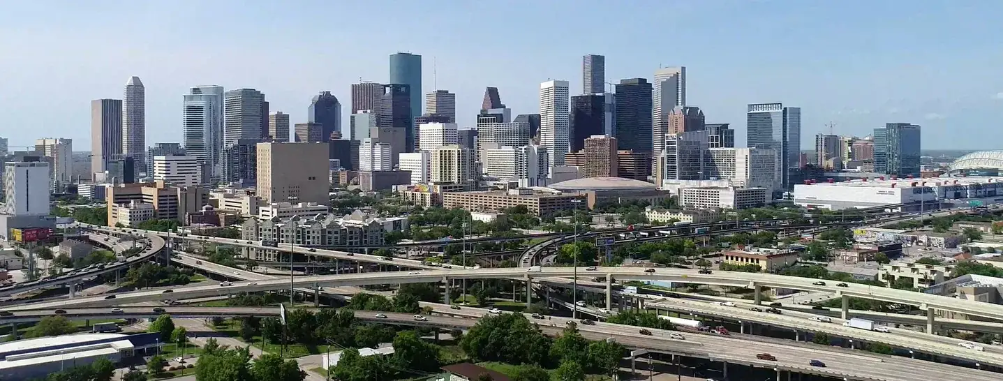 Downtown Houston, TX skyline