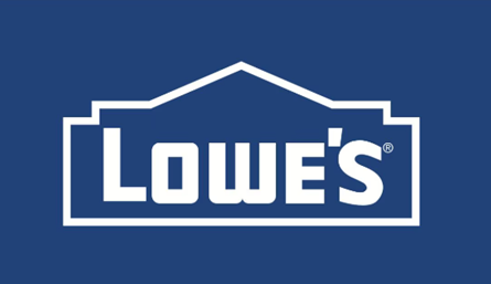 Logo of our client, Lowe's