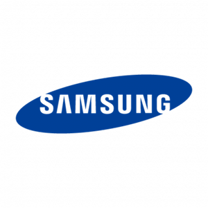 Logo of our client, Samsung