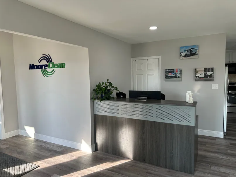 Our main office reception area